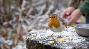 De RSPCA roept mensen met roodborstjes in de tuin op om dit simpele keukeningrediënt neer te zetten