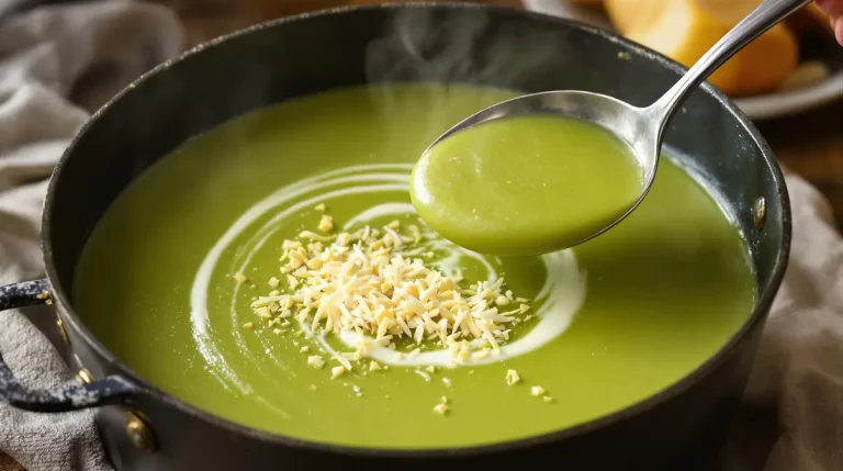 Romige courgettesoep met een twist: dit simpele trucje maakt hem onweerstaanbaar romig