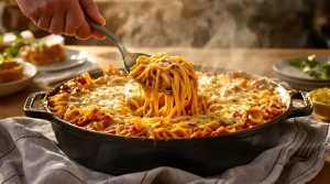 Vergeet je standaard pasta: deze oven-spaghetti verrast je bij elke hap